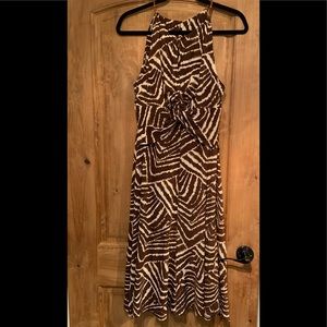Jones New York twist front summer dress